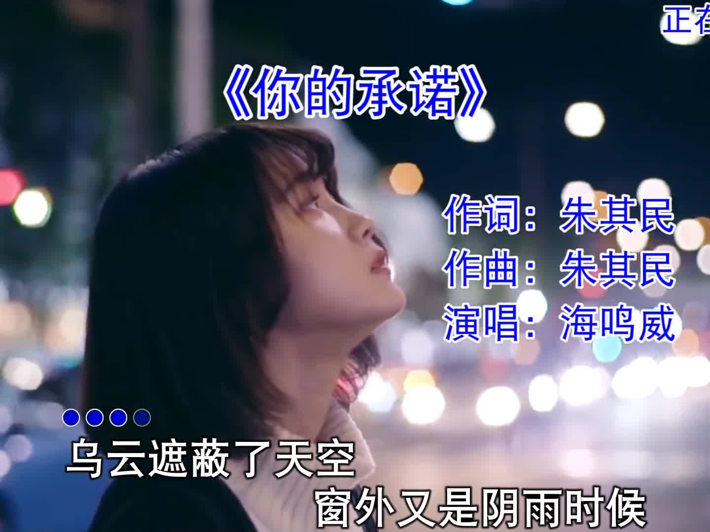 你答应我的都记得，但是你却忘了#你的承诺 #经典情歌 #音乐